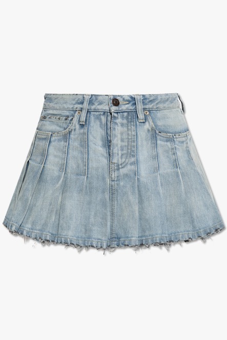 CHANEL シャネル 24SS デニムミニスカート ココマーク CHANEL シャネル