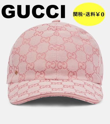 ピンク系 GUCCI(グッチ) キャップ(レディース) - ブランド通販のBUYMA
