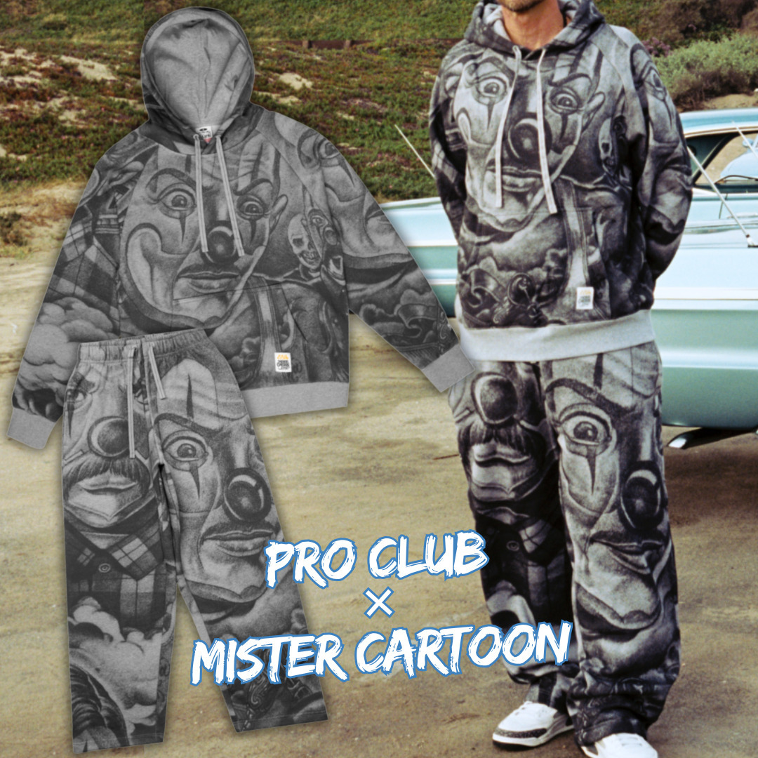 新着！大人気【PRO CLUB】トップ＆ボトム☆セットアップ (PRO CLUB