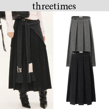 threetimes(スリータイムズ) スカート(レディース) - ブランド通販のBUYMA