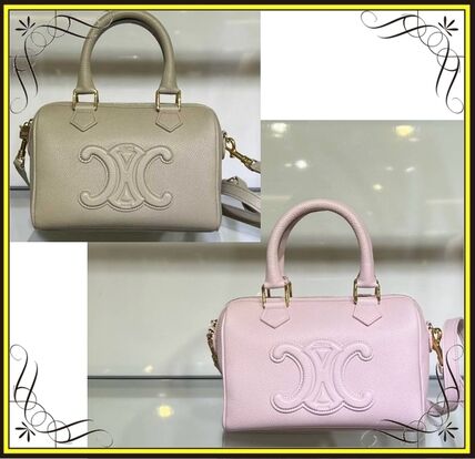 ピンク ベージュ系 CELINE(セリーヌ) ボストンバッグ(レディース