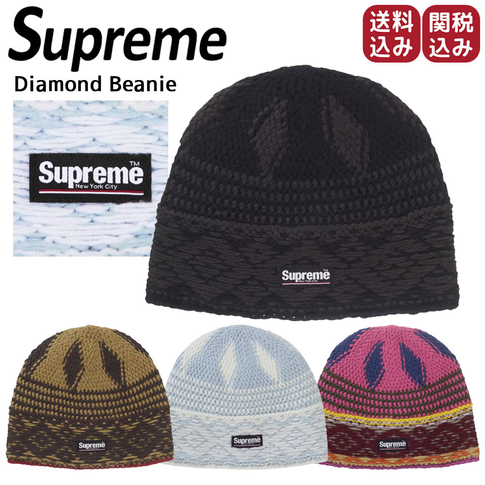Supreme☆定番☆Diamond Beanie ダイヤモンド ビーニー (Supreme