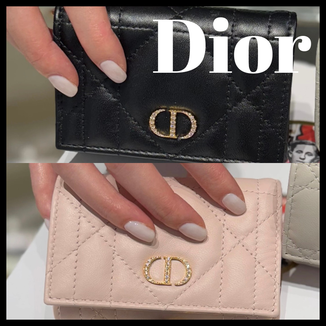 日本限定】Dior クリスタル Lジップウォレット (Dior/折りたたみ財布