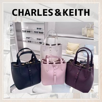 ピンク系 Charles&Keith(チャールズアンドキース) ショルダーバッグ