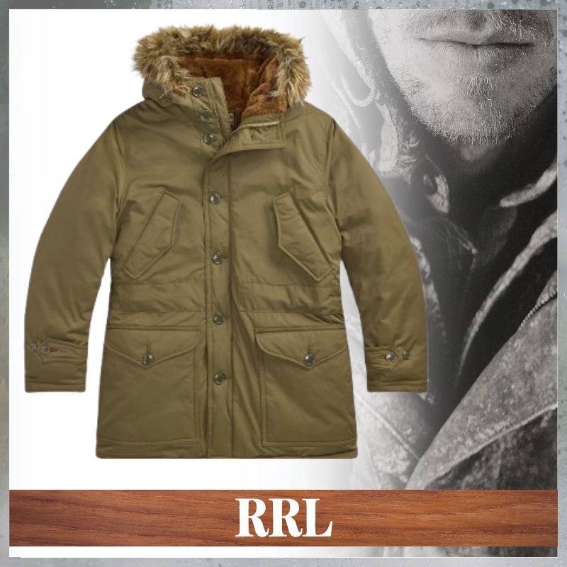 RRL】フェイクファートリム パーカー (RRL/コートその他