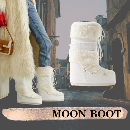 フェイクファー MOON BOOT(ムーンブーツ) ブーツ(レディース