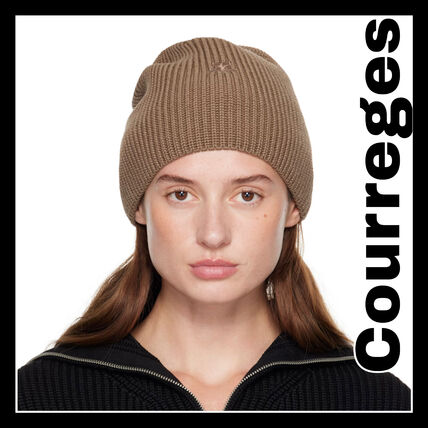 Courreges(クレージュ) ニットキャップ・ビーニー(レディース
