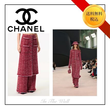 レッド（赤）系 CHANEL(シャネル) スカート(レディース) - ブランド