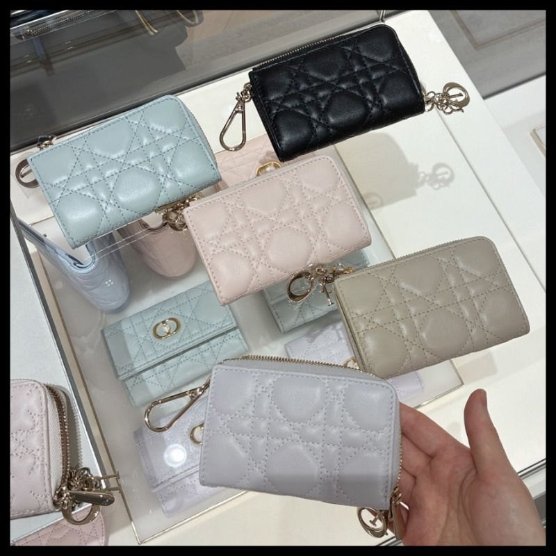 日本限定アイテム♡】Dior☆Lady Dior Yuzu キーケース (Dior/キー
