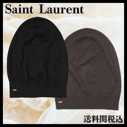 Saint Laurent(サンローラン) ニットキャップ・ビーニー(レディース