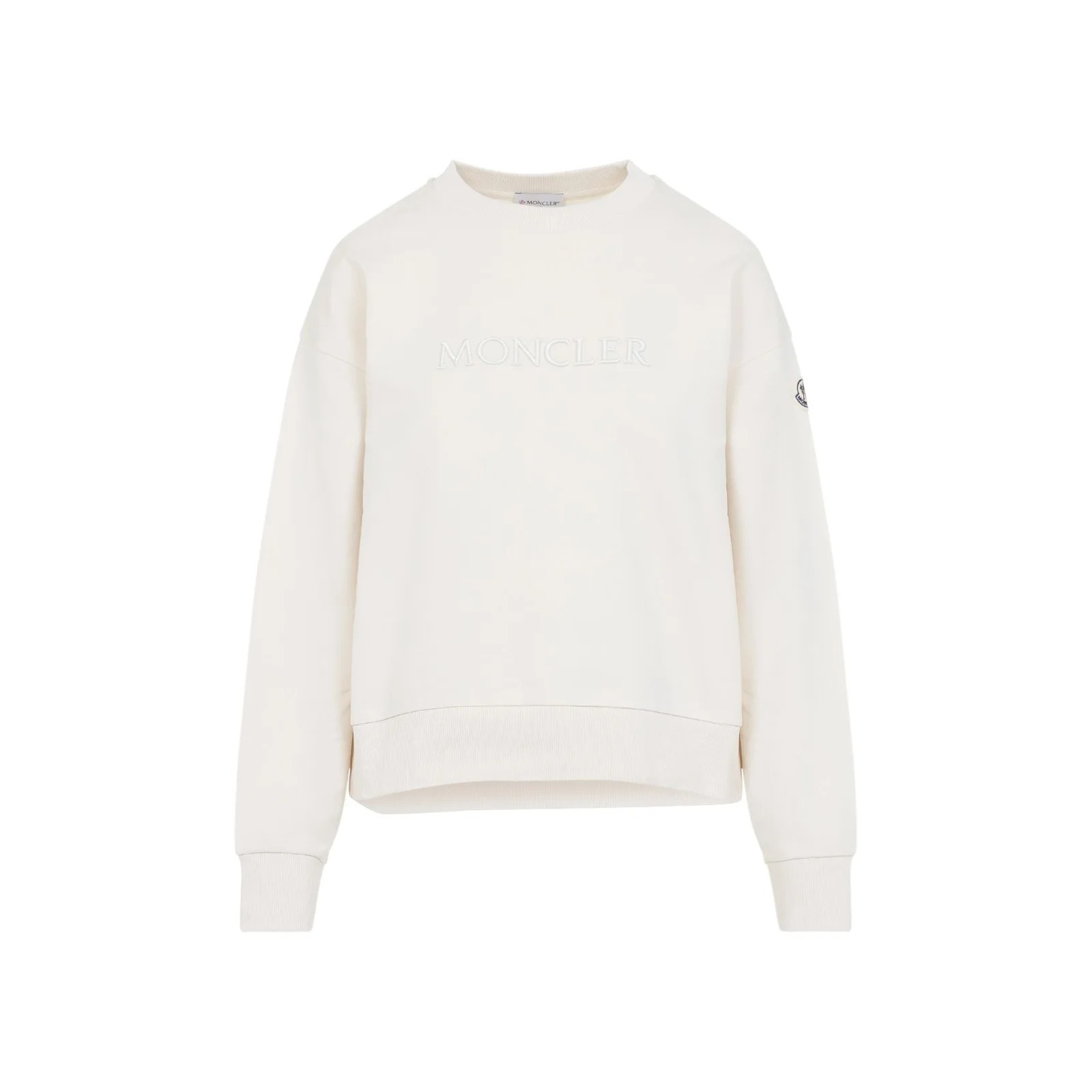 国内発送・関税込】MONCLER フロントロゴスウェットシャツ