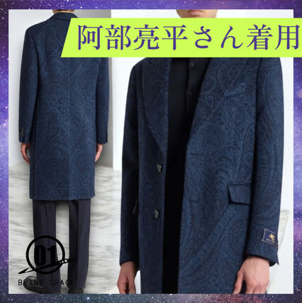 ETRO(エトロ) チェスターコート(メンズ) - ブランド通販のBUYMA