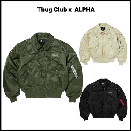 ブラック（黒）系 Thug Club(サグクラブ) MA-1(メンズ) - ブランド通販