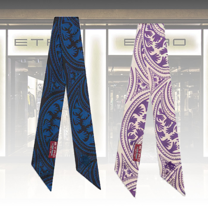 ☆完売必至☆】ETRO ☆ シルク ペイズリーナ