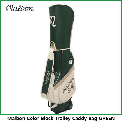 グリーン（緑）系 Malbon Golf(マルボンゴルフ) キャディーバッグ