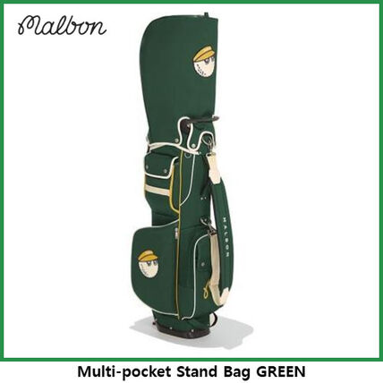 グリーン（緑）系 Malbon Golf(マルボンゴルフ) キャディーバッグ