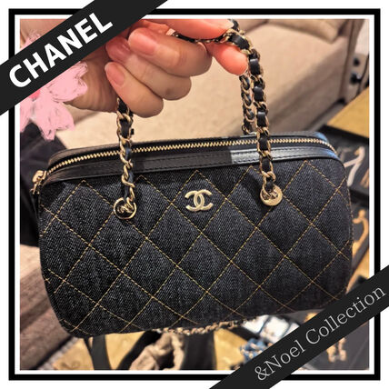デニム CHANEL(シャネル) ボストンバッグ(レディース) - ブランド通販