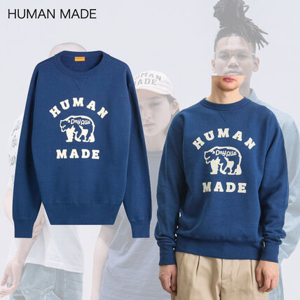 ネイビー（紺）系 S HUMAN MADE(ヒューマンメイド) スウェット