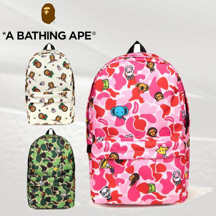 ピンク系 A BATHING APE(アベイシングエイプ) バックパック・リュック
