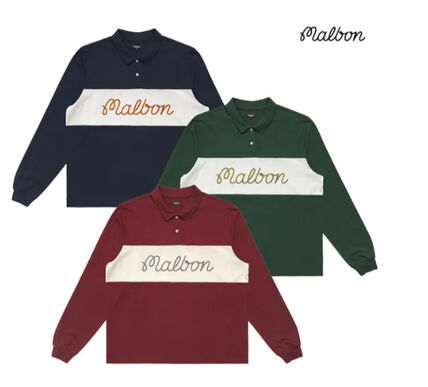 レッド（赤）系 Malbon Golf(マルボンゴルフ) トップス(メンズ