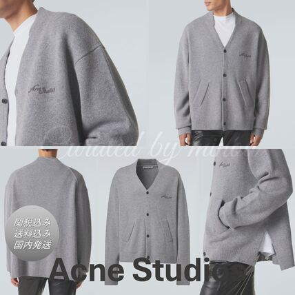 グレー（灰色）系 Acne Studios(アクネストゥディオス) カーディガン