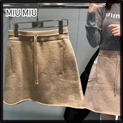 MiuMiu(ミュウミュウ) ミニスカート(レディース) - ブランド通販のBUYMA