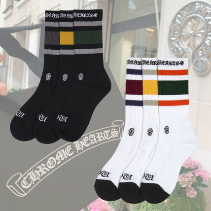 ホワイト（白）系 CHROME HEARTS(クロムハーツ) 靴下・ソックス(メンズ