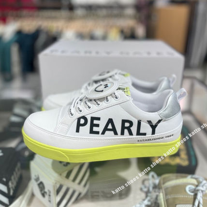 PEARLY GATES ネオンイエロー ゴルフシューズ PEARLY GATES ネオン