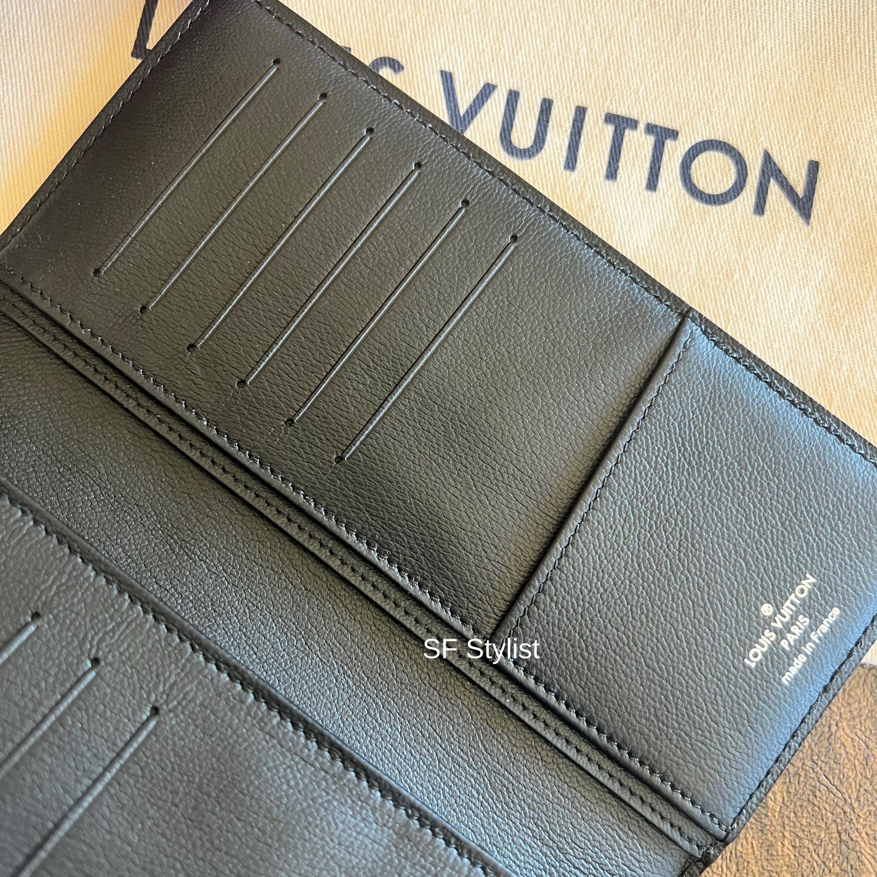 全2色☆Louis Vuittonクロコ製ブラックスリムロングウォレット黒