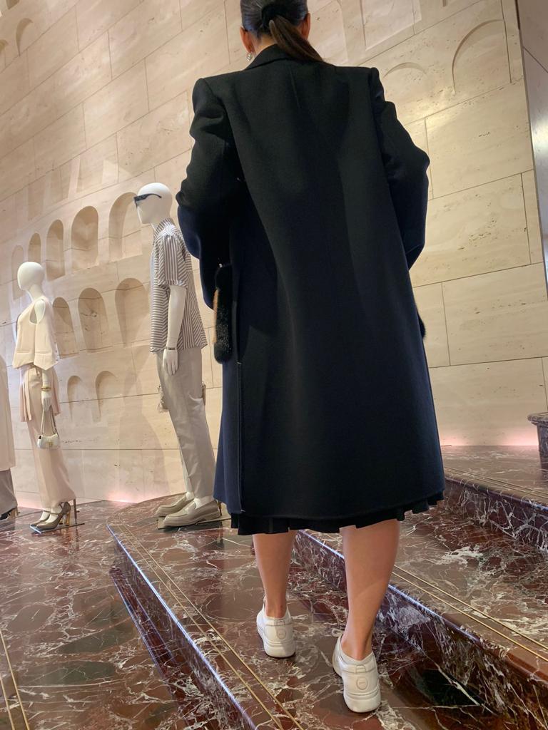 人気商品【FENDI】◇コート ブラックウール コート (FENDI/コート