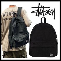 猫*様 新品未使用StussyCANVAS BACKPACK WASHED Bl ☆送料・関税込☆Stussy