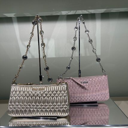ゴールド（金色）系 MiuMiu(ミュウミュウ) ショルダーバッグ