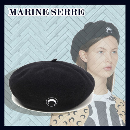MARINE SERRE(マリーンセル) ベレー帽(レディース) - ブランド通販のBUYMA
