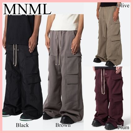 MNML RAVE ダブル カーゴ パンツ Black 送料込み (MNML/カーゴパンツ