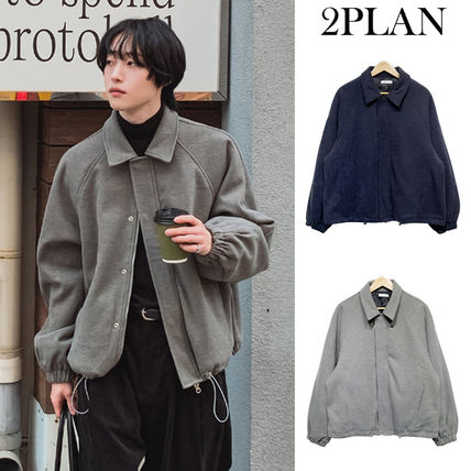 ネイビー（紺）系 韓国 2plan(ツープラン) アウター・ジャケット