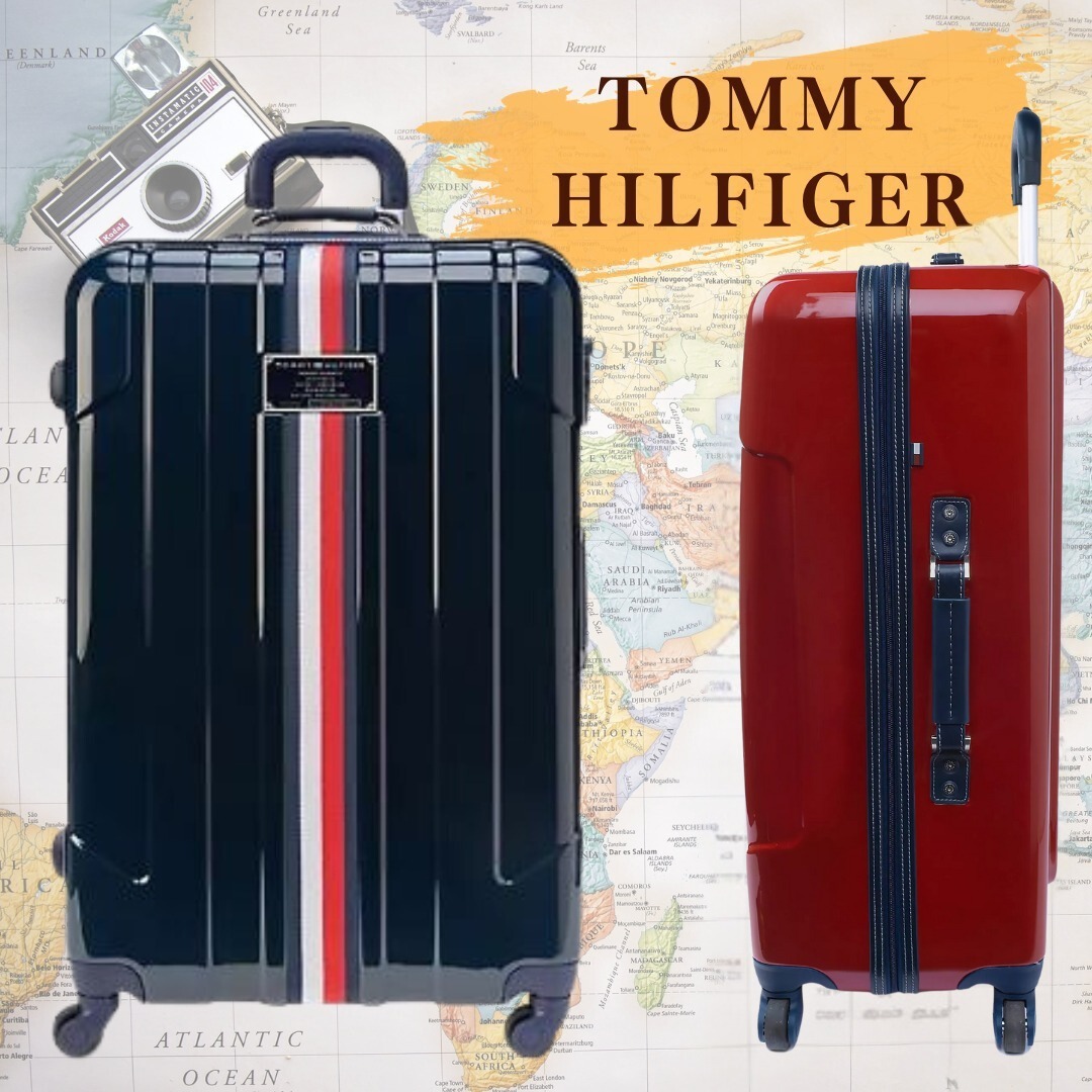 小型【Tommy Hilfiger】21インチ ハードケース スーツケース (Tommy
