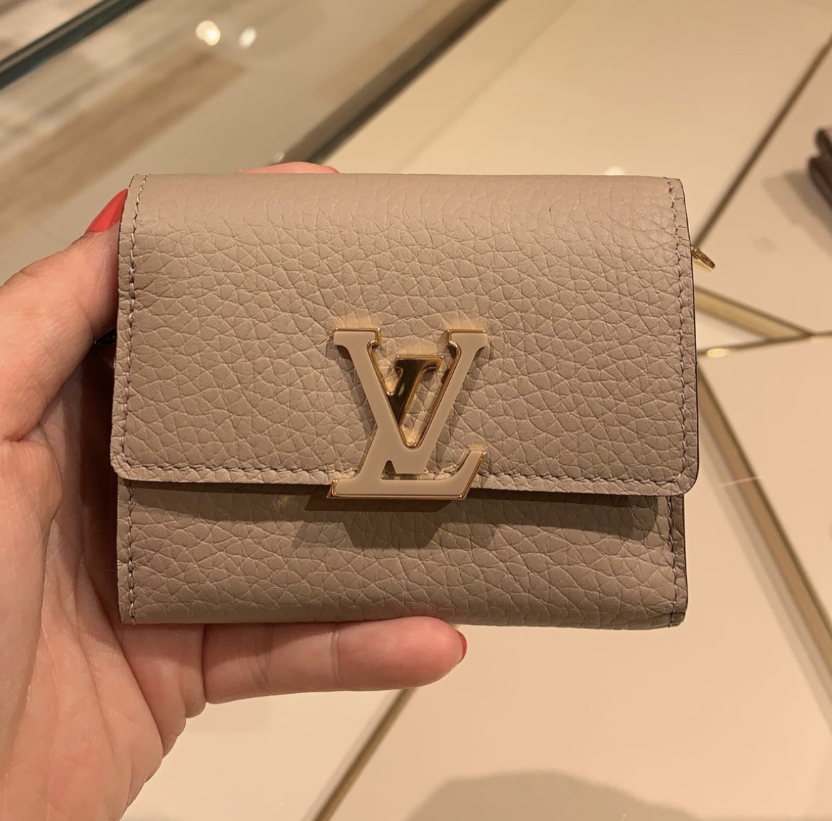 Louis Vuitton】LV ポルトフォイユ・カプシーヌ XS (Louis Vuitton