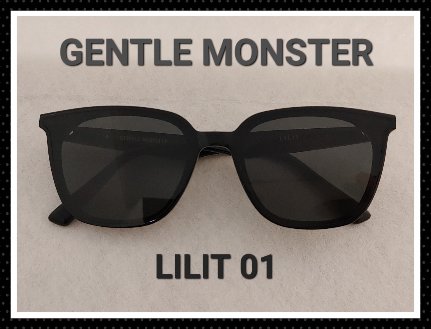 GENTLE MONSTER】LILIT 01☆パク・ミンヨンサングラス☆ (Gentle