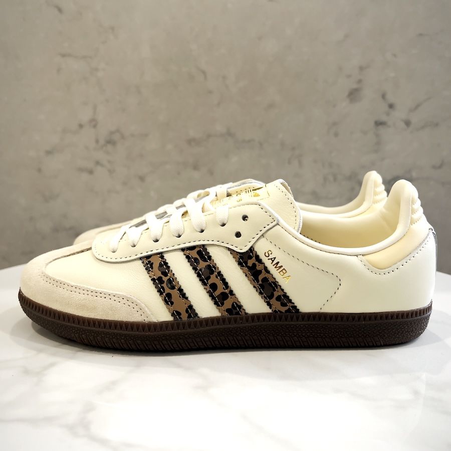 日本未発売＆キッズ限定】アディダス『SAMBA OG』にレオパード柄が登場