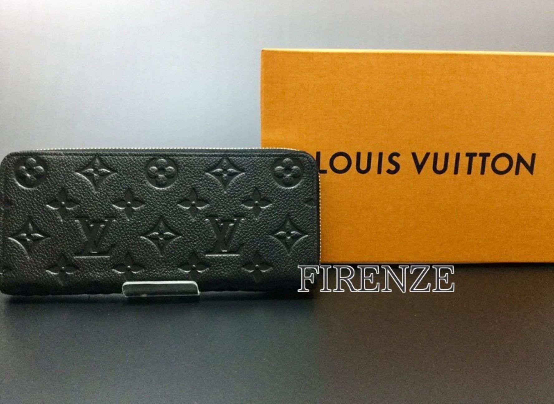☆LOUIS VUITTON☆大人気!【クレマンス アンプラント】黒 長財布