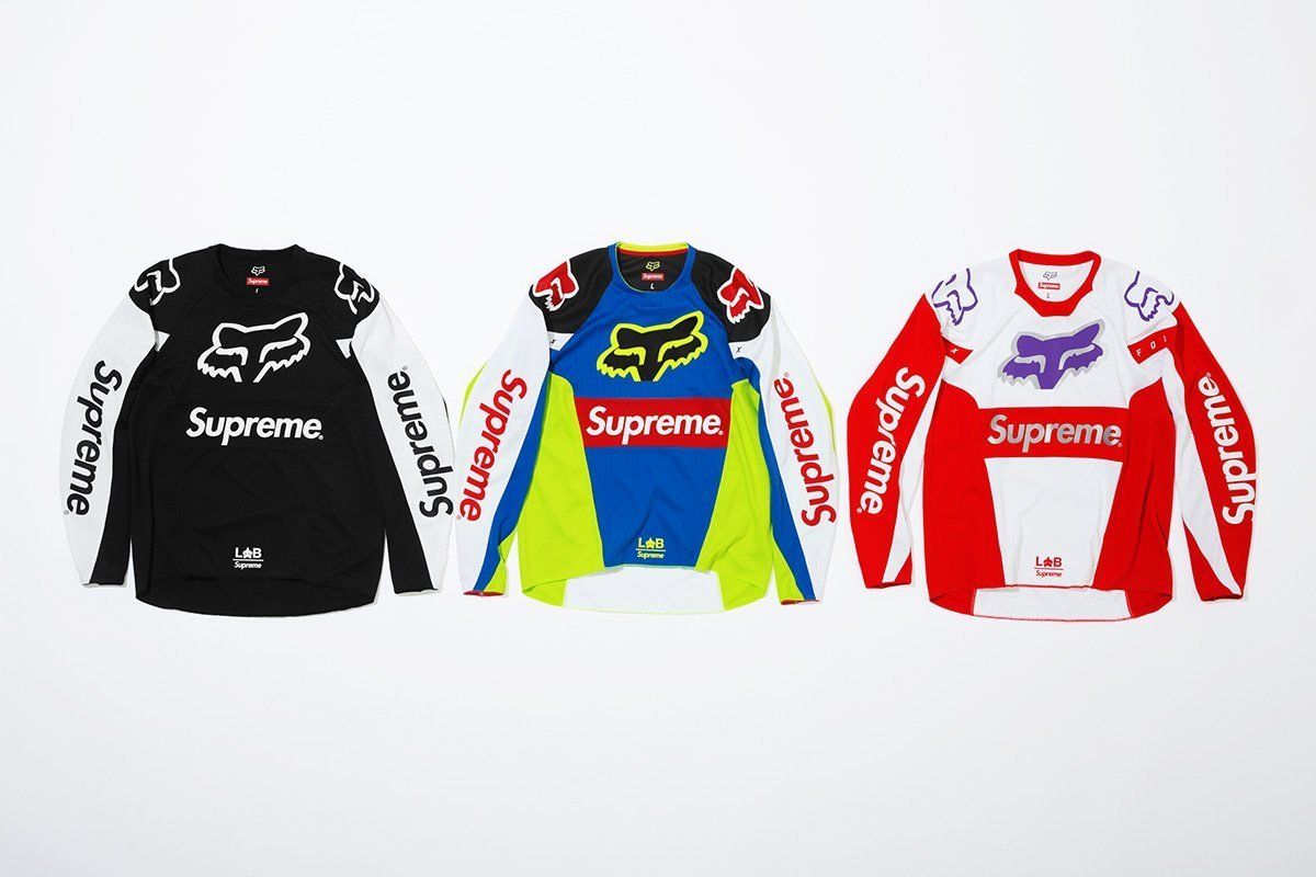 Supreme x Fox Racing Moto Jersey Top シュプリーム モトクロス