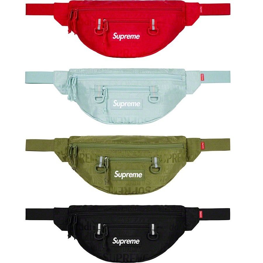 19SS 立ち上げ Supreme Waist Bag ウエストバッグ 4色 (Supreme/バッグ