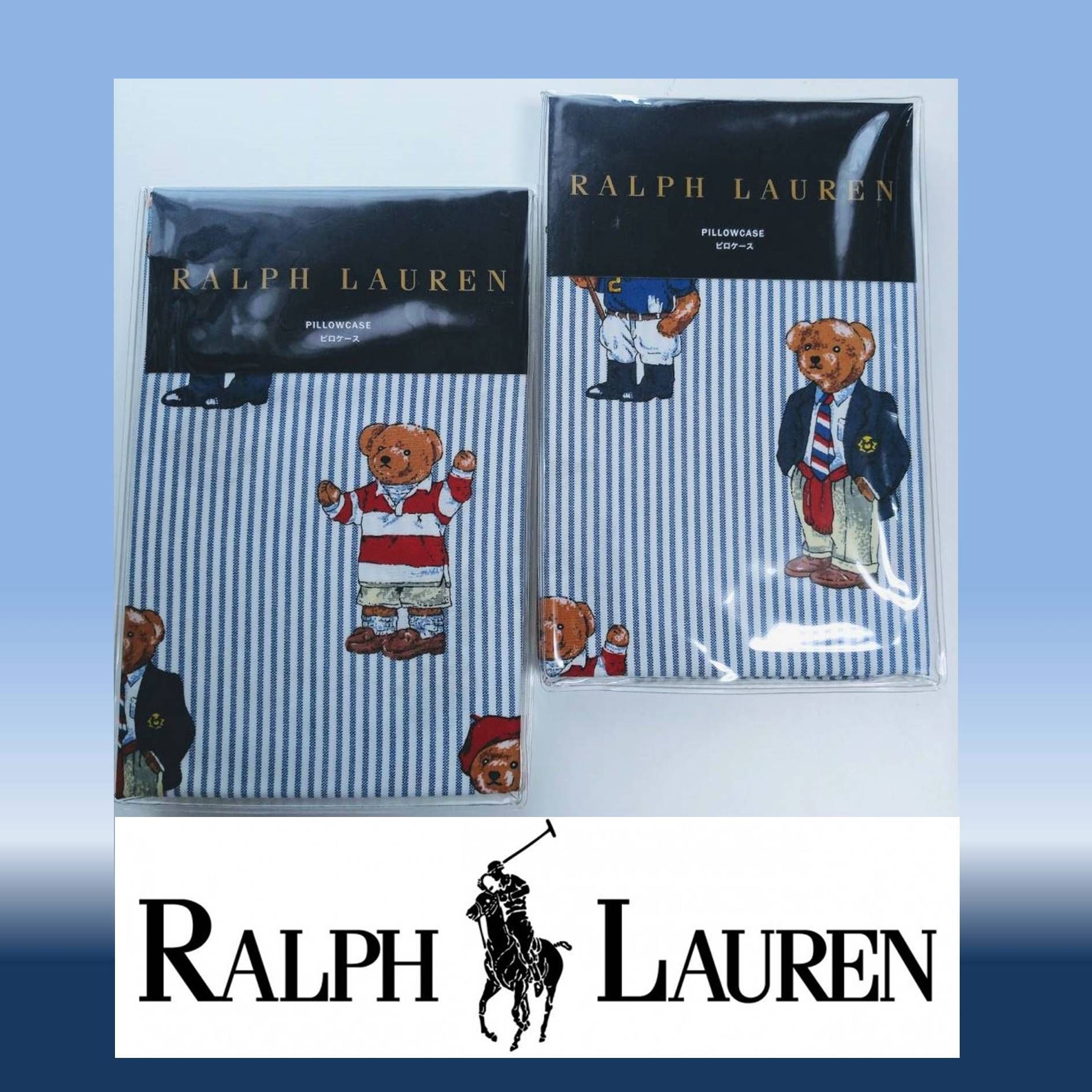 2点セット☆国内発送☆ラルフローレン☆POLOベアー枕カバー☆ (Ralph
