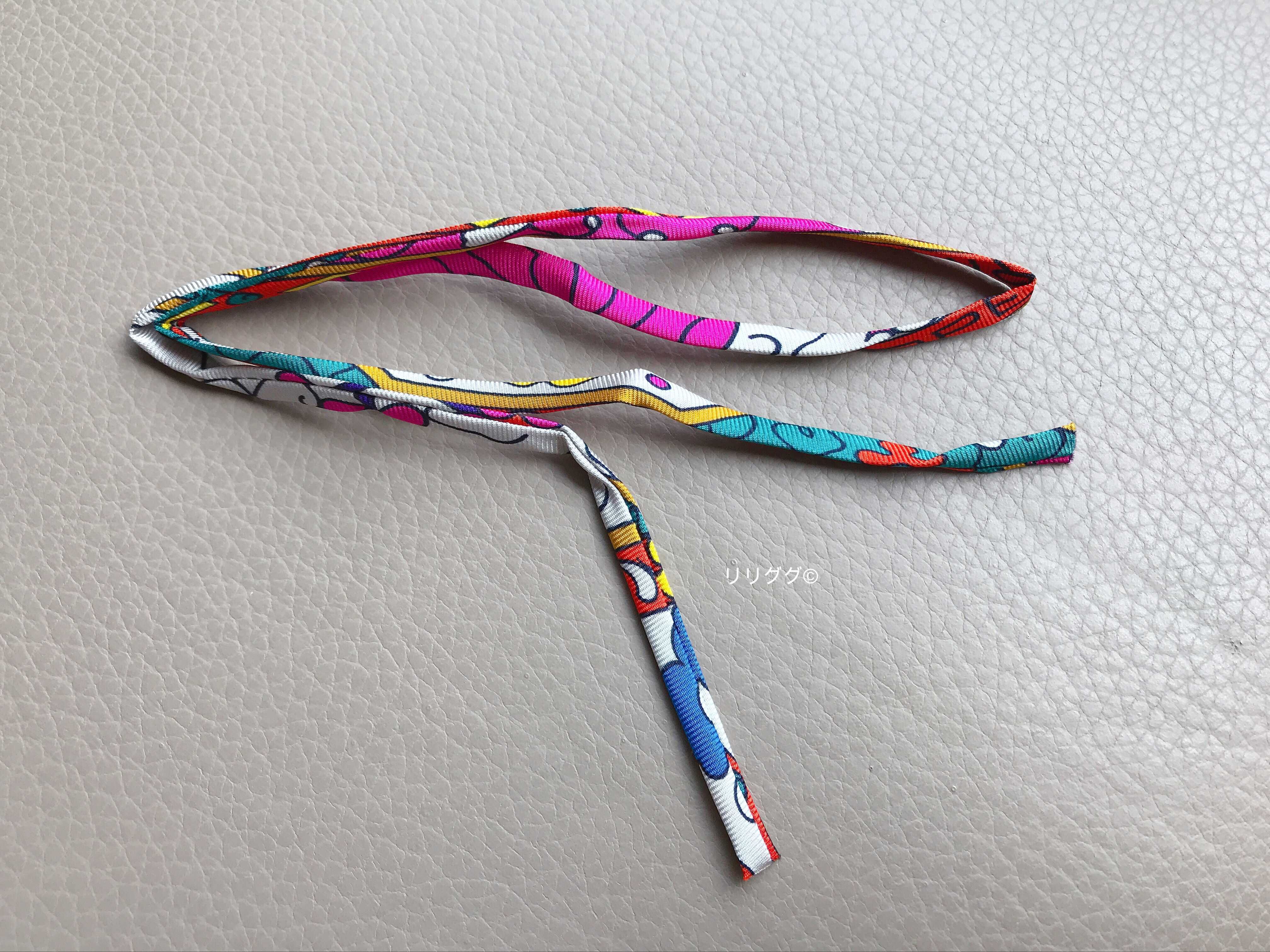 エルメス)シルクリボン（シルク紐） (HERMES/アクセサリーその他