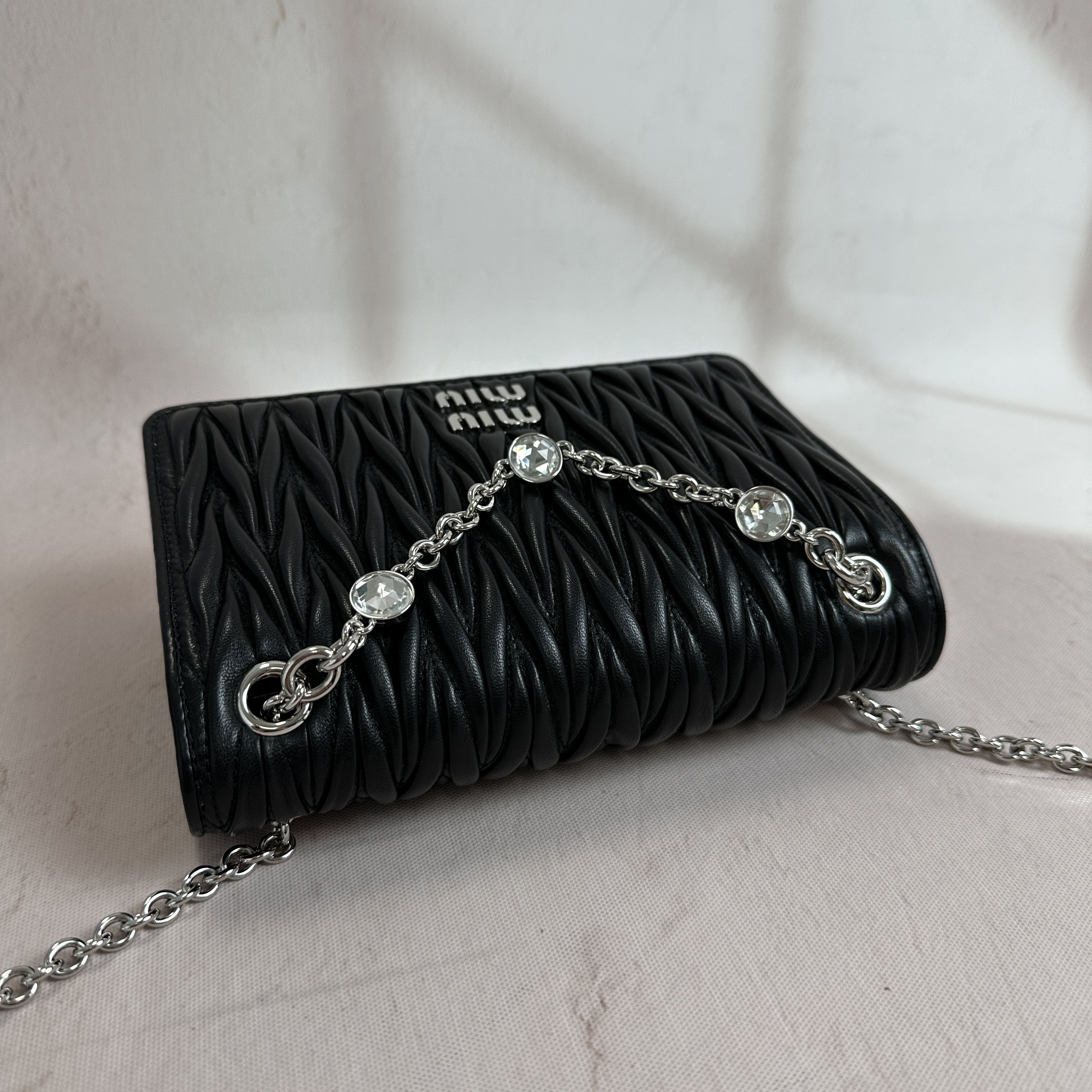 ☆【MIU MIU】☆ミュウミュウ マテラッセレザーミニバッグ☆ (MiuMiu