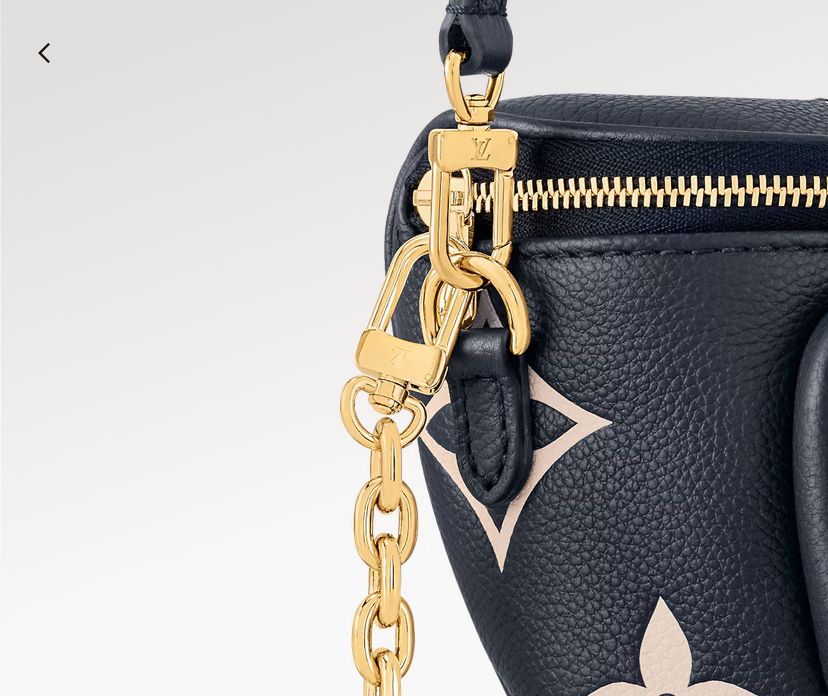 24SS新作 ルイヴィトン☆ ミニウエストバッグ ネイビー LV (Louis