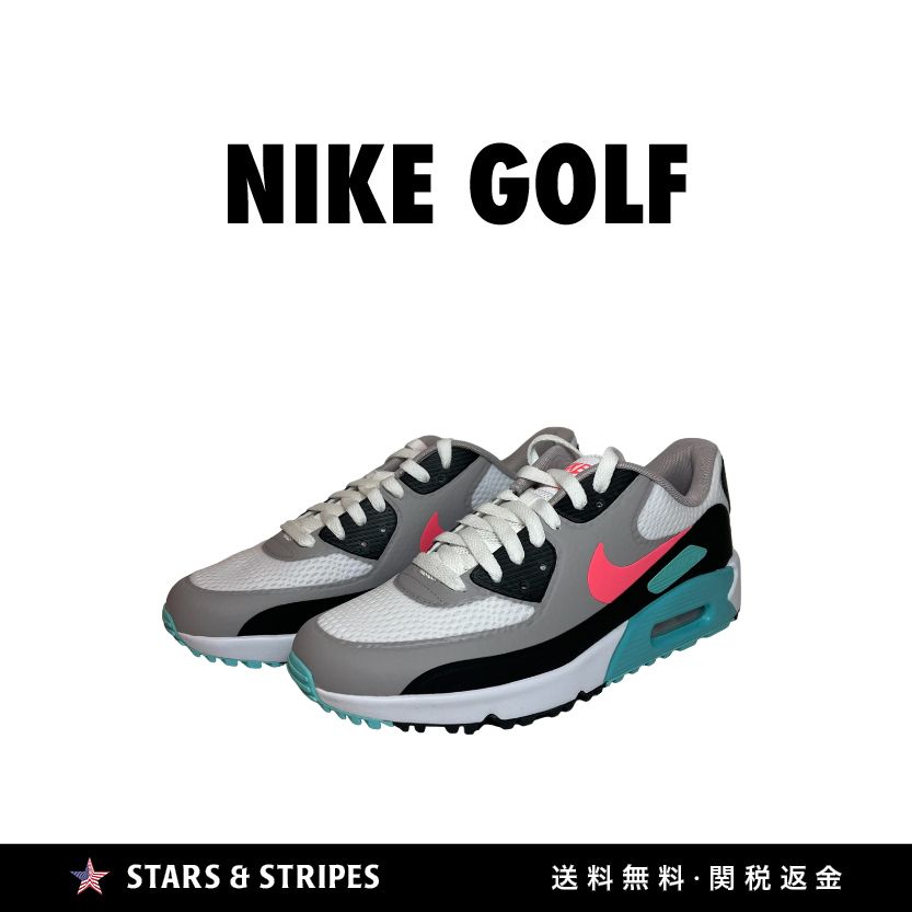 NIKE GOLF AIR MAX 90 G レディースゴルフシューズ HOT PUNCH (Nike