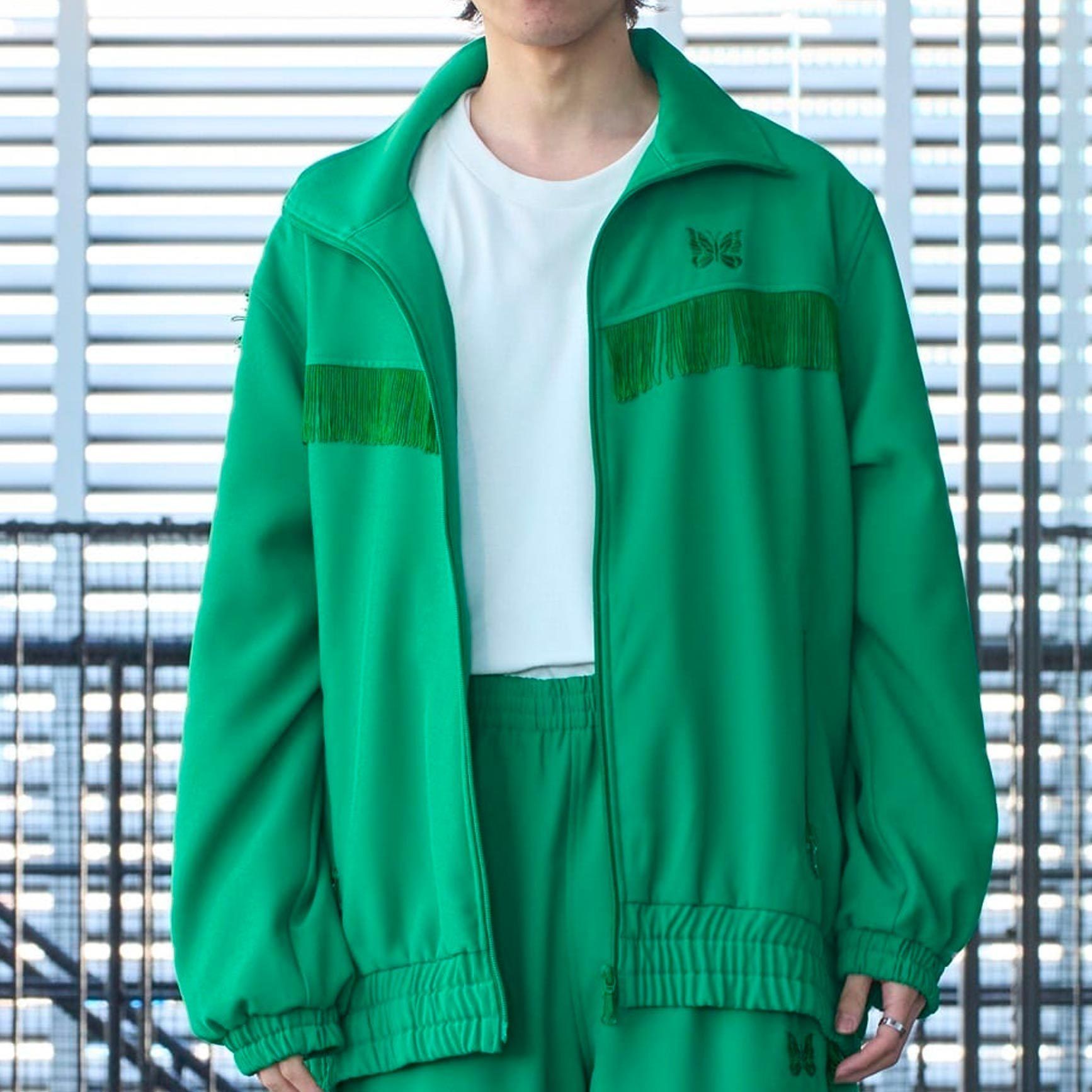 Needles オリーブグリーン ジャージ セットアップ Needles オリーブ