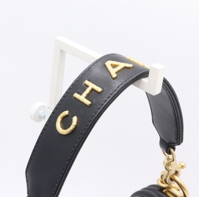 CHANEL 21限定商品 ラムスキン ボーイシャネル ゴールド 中古 (CHANEL