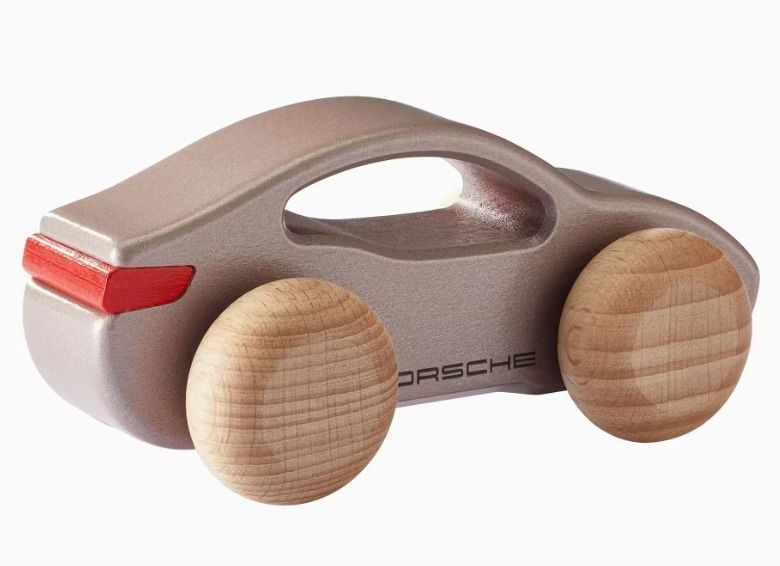 ☆Porsche Design☆ 木製ミニカーセット ポルシェタイカン♪ (Porsche